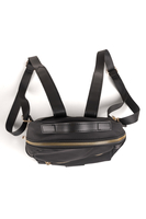 Vivisence Rucksack Damen Klein Verstellbare Träger Diskrete Tasche, Schwarz