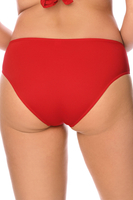 Vivisence Bikini Bottoms Women Classic Cut Fade Resistant Fabric, red