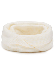 Vivisence Écharpe Tube Tricotée Femme Chaude Et Confortable Pour L’Hiver 7103, écru