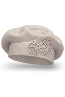 Vivisence Béret Femme Hiver Épais Et Chaud Idéal Pour Les Journées Froides 7007, beige