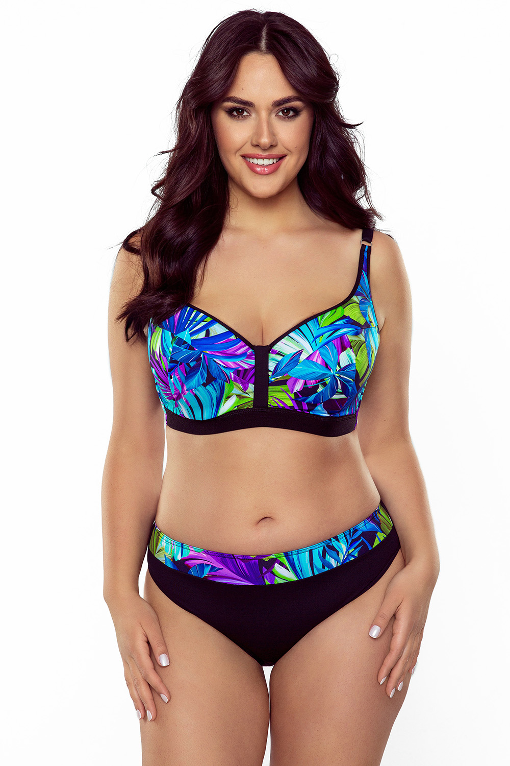 Vivisence slip de bain bas de maillot de bain 3226M, violet