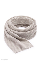 Vivisence Damenschal Merinowolle Kaschmir – Klassischer Rippenschal, beige