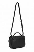 Vivisence Femme Sac À Bandoulière Rabat Magnétique Organisation Quotidienne, noir