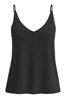 Vivisence Femme Haut de Pyjama Viscose Décolleté en V Confort Nuit 2200, noir