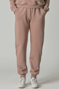 Vivisence Jogginghose Baumwolle Lockerer Schnitt Elastikbund Ideal Für Freizeit 9103, beige