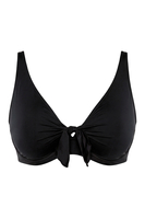 VIVISENCE Bikini Oberteil Damen Bademode Bikini BH Starker Halt 3202, schwarz