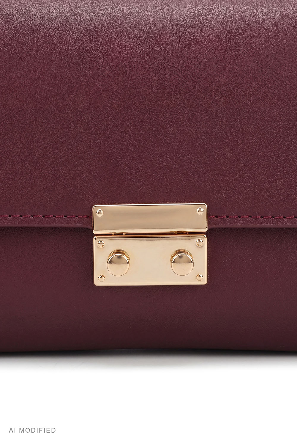 Vivisence Crossbody Bag Women Synthetic Leather Adjustable Strap Everyday, maroon