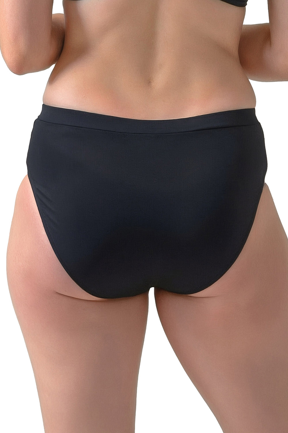 Vivisence  Ladies bikini bottoms floral pattern 3222M, black-gold