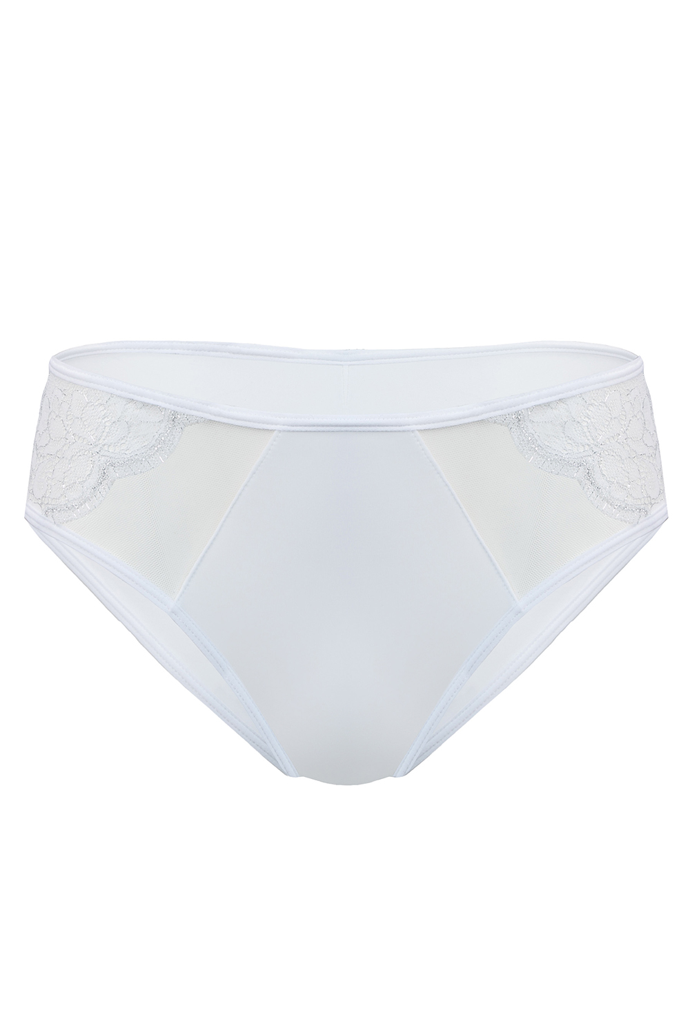 Vivisence women's lace briefs 1044, white