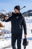 Sets Sets hat + loop scarf, Black