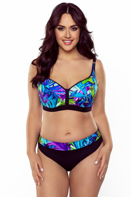 Vivisence smooth patterned ladies bikini briefs 3226M, multicolour