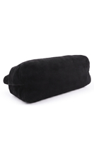 Vivisence Soft Shoulder Bag Women Polyester Shopper Handbag, black