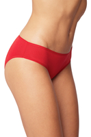 Vivisence women's smooth briefs 4003, red