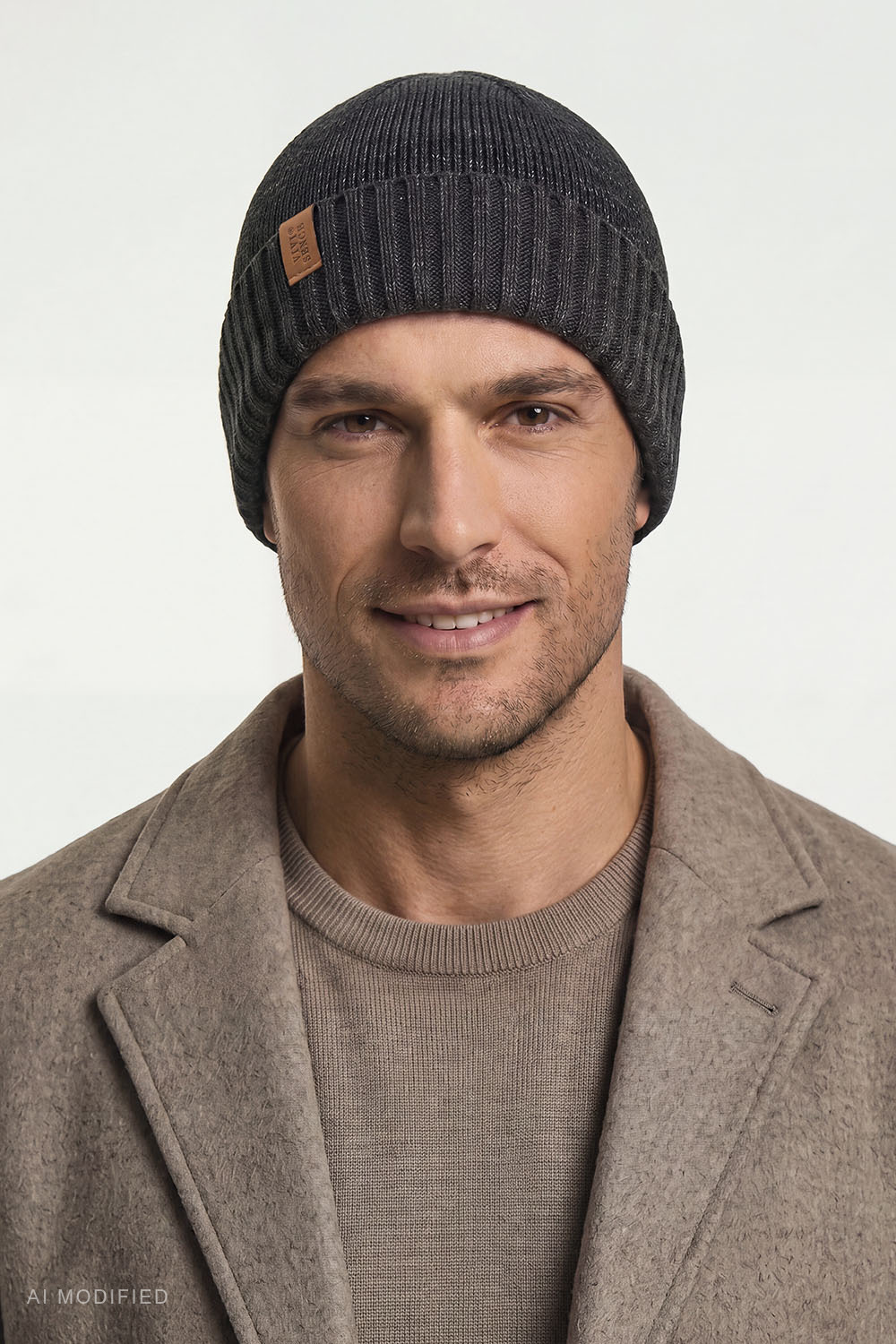 Couvre-chef casquettes, gris foncé