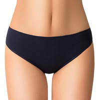 Vivisence women's smooth briefs 4002, navy blue