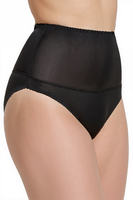 Vivisence Shapewear Slip Damen Hoher Bund Bauchweg Effekt Glättet Silhouette, schwarz