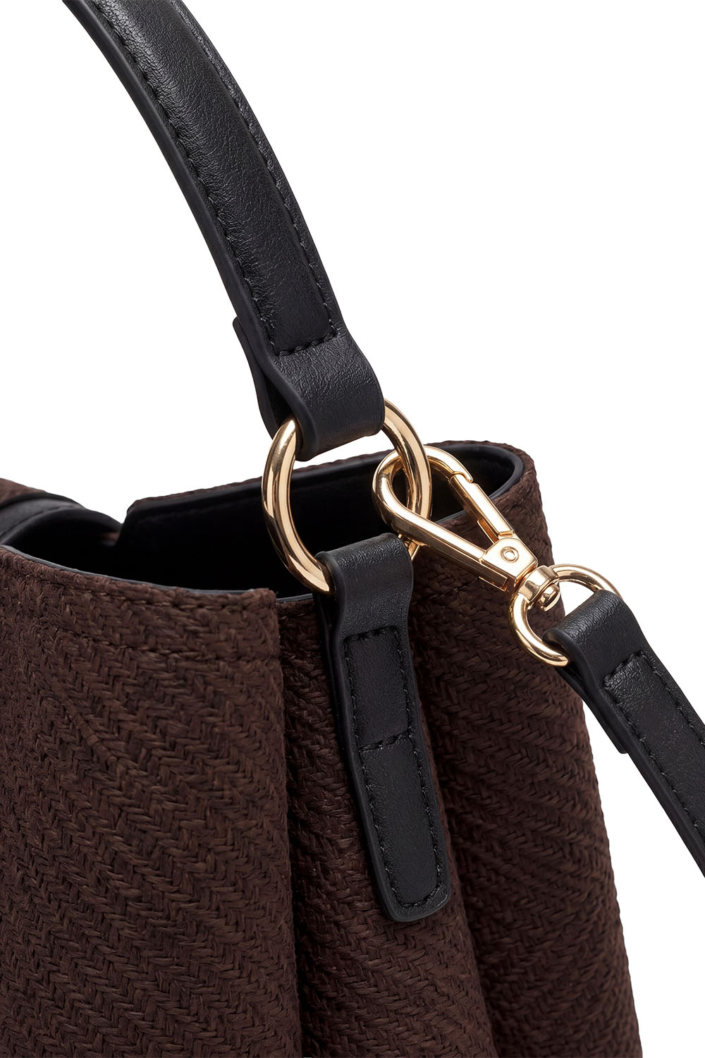 Vivisence Damen Handtasche Mit Magnetverschluss Und Fächern Für Ordnung, Braun