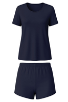 Vivisence Femmes Pyjama Viscose Coupe Ample Confort Respirant Pour La Nuit 2042,