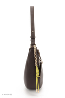 Vivisence T0041 Handbags shoulder bag, Dark Brown