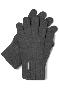 Vivisence Gants Femme Hiver En Fil Chaud Parfaits Pour Les Jours Froids 7204, gris foncé