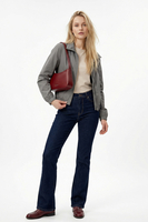 Vivisence Femme Sac À Bandoulière Format Compact L'élégance au Quotidien, bordeaux