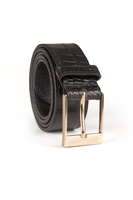 Vivisence Women's Belt Leather with Animal Pattern Perfect For Daily Wear P0002, black