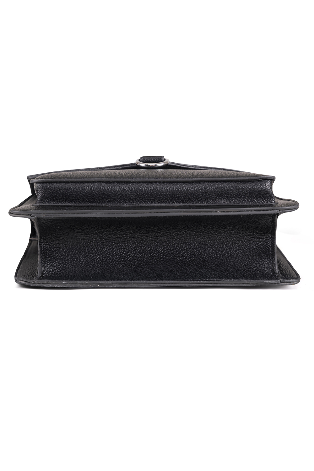 Vivisence Umhängetasche Damen Magnetverschluss Elegante Metalldekorationen, Schwarz