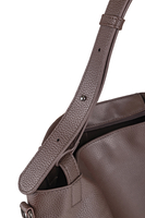 Vivisence Damen Handtasche Verstellbarer Schultergurt Alltag Tasche, Braun
