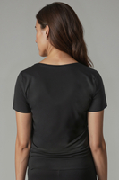 Vivisence Women's Pyjamas T-Shirt Viscose Relaxed Cut Comfort For Every Night 2200, Black