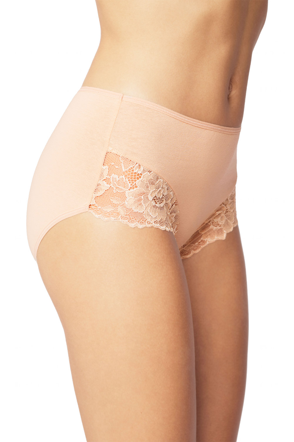 Vivisence Classic women's briefs in 3-pack 4008, Beige
