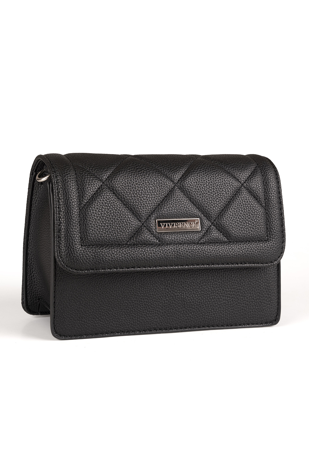 Vivisence Women's Handbag Set 2In1 Shoulder Bag Everyday Comfort, black