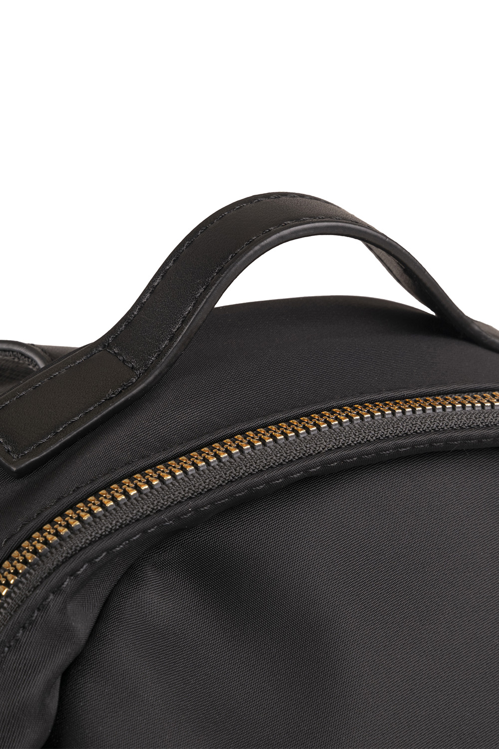 Vivisence Sac À Dos Femme Nylon Compartiments Multiples Poche Discrète, noir