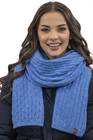 Vivisence Damen Winter Set Mütze Schal Fäustlinge Fleecefutter Gegen Kälte, jeans
