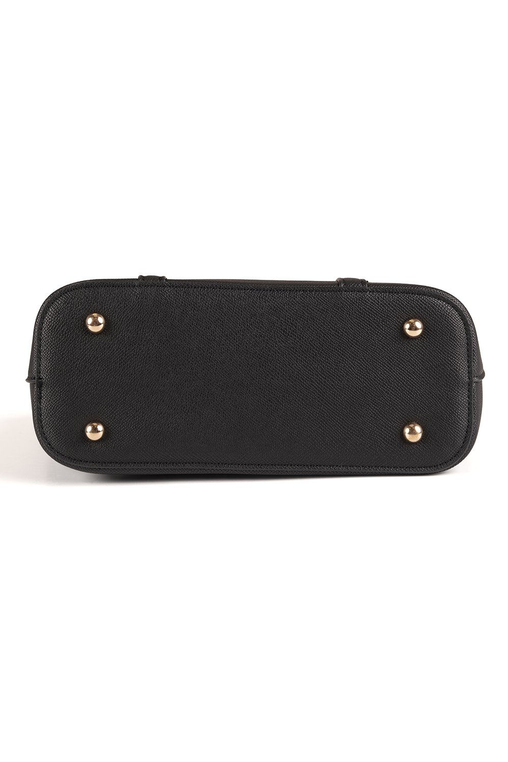 Vivisence Damen Schultertasche mit Reißverschluss Verstellbarer Riemen, Schwarz