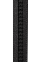 Vivisence Ceinture Femme Fermeture Serrage Slim Moderne Confort Quotidien P0005, noir