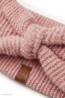 Vivisence Damen Stirnband Strick für kühle Tage Komfort und Stil, rosa