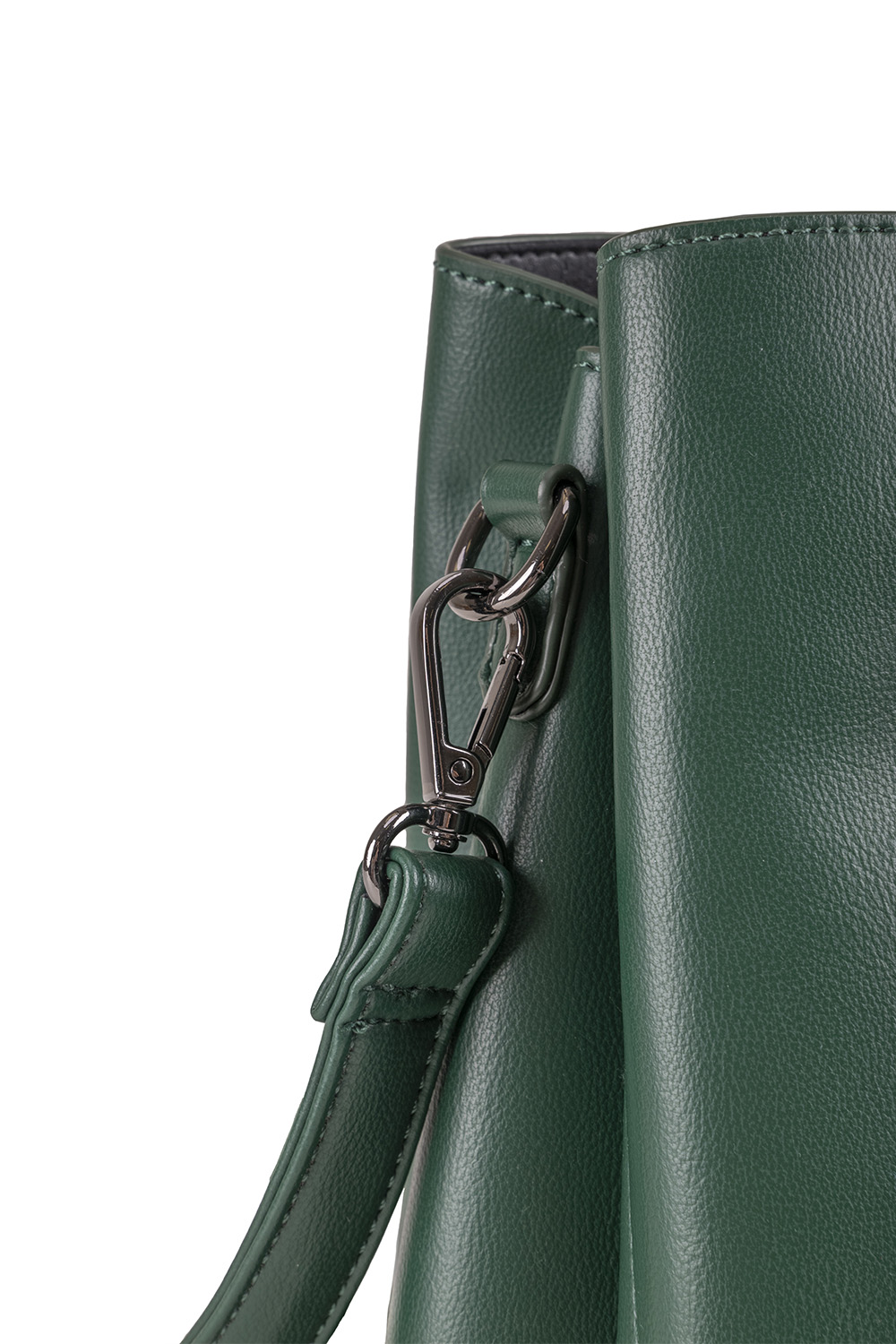 Vivisence Sac À Main Femme Trois Compartiments Parfait Style et Confort, vert