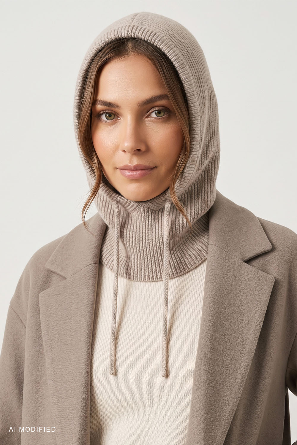 Vivisence 70122 Headwear hood, beżowy
