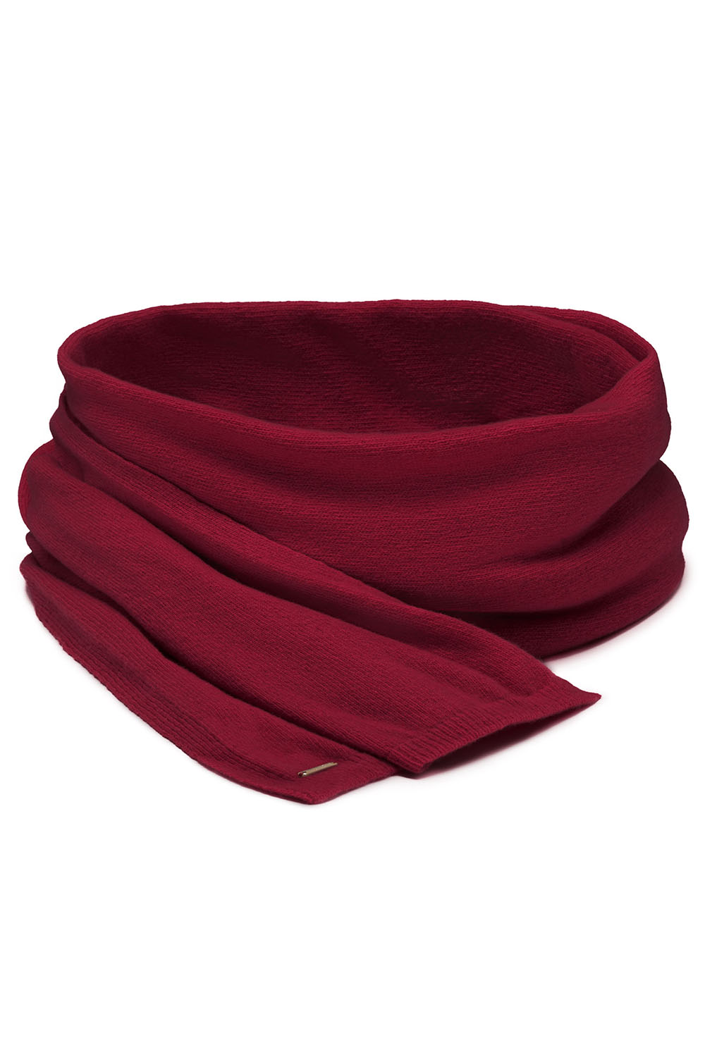 Vivisence Women's Winter Scarf Warm Comfortable For Cold Days 7101, maroon
