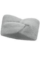 Vivisence Bandeau Femme Doux Doublé Croisé Chaud Pour L’Automne Hiver 7093, gris clair