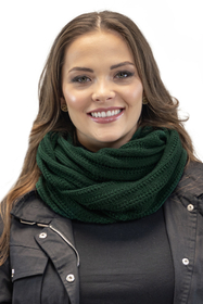 Vivisence Bonnet écharpe Pour Femme L'automne et L'hiver  Ensemble À La Mode Avec Pompon En Fausse Fourrure Cou Doublé De Polaire Chaud Et Confortable Idéal Pour Les Froides Journées 7019Kmpl, vert