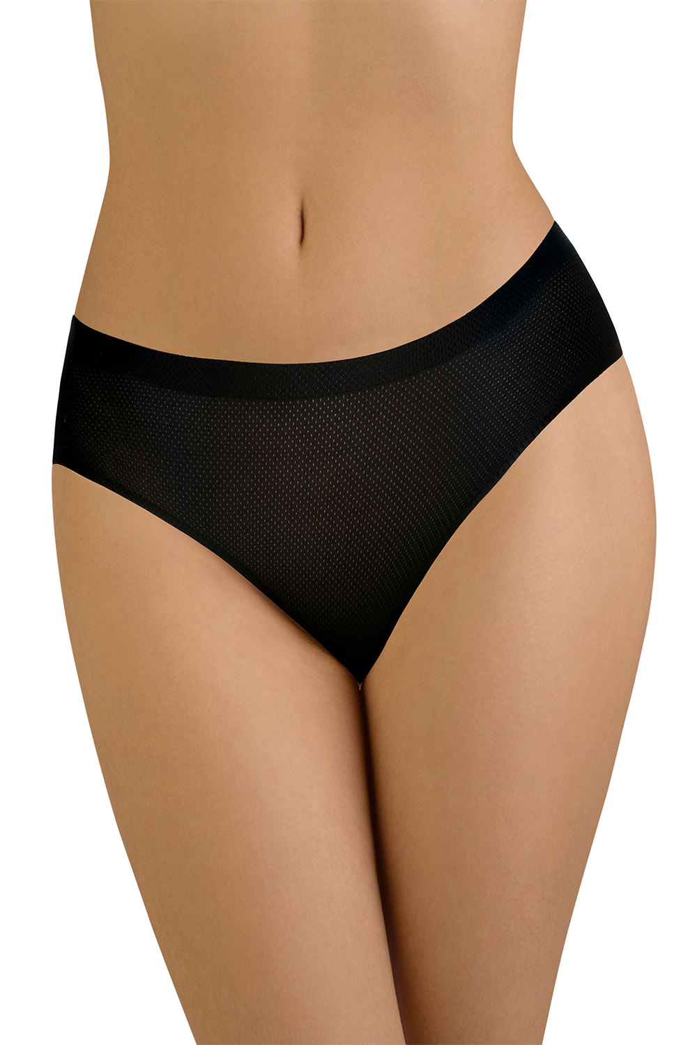 Vivisence smooth ladies 3-pack briefs 4011, black