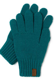 Vivisence Damen Winter Handschuhe Weichem und Warme Ideal für Kaltes Wetter 7014, dunkeltürkis