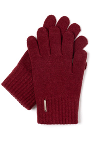 Vivisence Women's Gloves Winter Soft And Warm Ideal For Cold Weather 7202, maroon