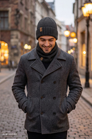 Sets Sets hat + loop scarf, Dark Grey