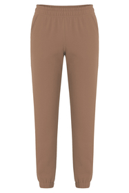 Vivisence Women's Sweatpants Relaxed Fit Lounge Soft Cotton Blend Joggers With Ribbed Cuffs Elastic Waist And Pockets For Everyday Casual Or Homewear Look 9104,