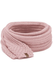 Vivisence Écharpe Tricotée Femme Classique Douce Et Chaude Pour L’Hiver 7016S, rose clair