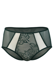 Vivisence Damen Slip Spitze Netz Details Vollschnitt Für Elegante Passform 1044W,