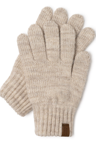 Vivisence Gants Femme Hiver Doux Et Chauds Idéals Pour Temps Froid 7014, beige clair