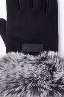 Vivisence 7227 Gants gants tricotés, noir